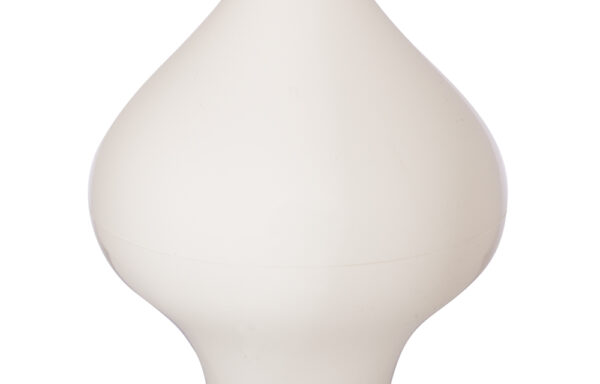 Finial onion white 135mm