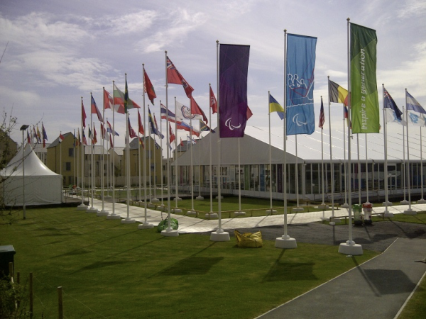 Flagmore Flagpoles at the London Olympics